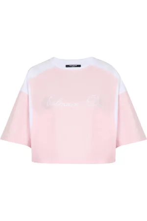 Balmain Mujer, Camisetas, Rosa, Talla: XL