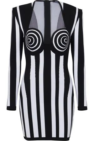 Balmain Mujer, Vestidos, Negro, Talla: S
