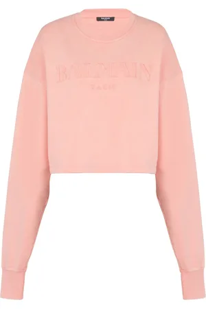 Balmain Mujer, Sudaderas, Rosa, Talla: XL