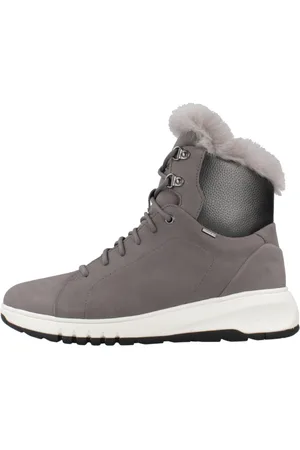 Geox Mujer, Zapatos, Gris, Talla: 37 EU