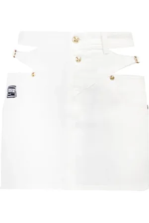 VERSACE Mujer, Faldas, Blanco, Talla: XS