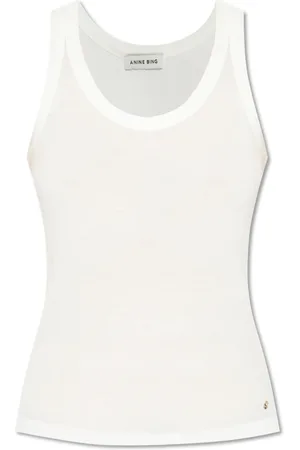 ANINE BING Mujer, Camisetas, Blanco, Talla: L
