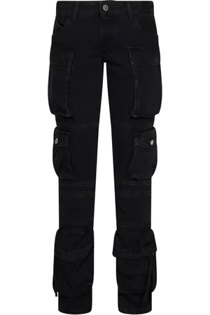 The Attico Mujer, Vaqueros, Negro, Talla: W27