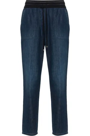 LORENA ANTONIAZZI Mujer, Vaqueros, Azul, Talla: S