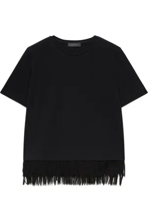 Elena Miro Mujer, Camisetas, Negro, Talla: M