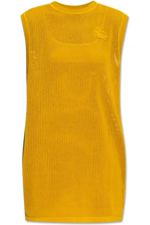 Burberry Mujer, Vestidos, Amarillo, Talla: M
