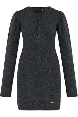 Dsquared2 Mujer, Vestidos, Gris, Talla: S