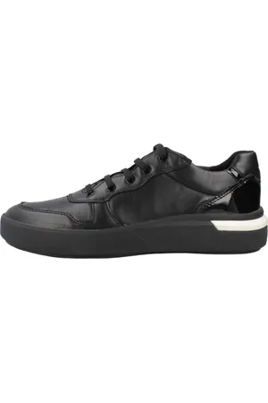 Geox Mujer, Zapatos, Negro, Talla: 37 EU