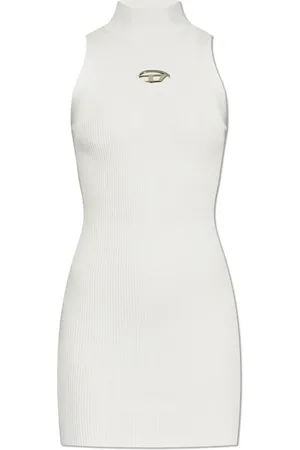 Diesel Mujer, Vestidos, Blanco, Talla: 2XS