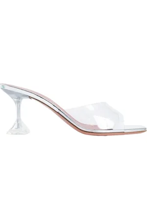 Amina Muaddi Mujer, Zapatos, Blanco, Talla: 36 EU