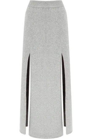 Lisa Yang Mujer, Faldas, Gris, Talla: M