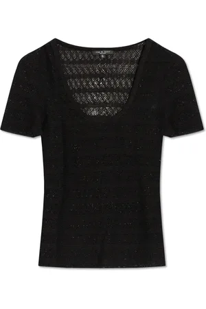 RAG&BONE Mujer, Camisetas, Negro, Talla: M