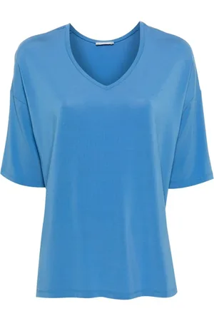 LE TRICOT PERUGIA Mujer, Camisetas, Azul, Talla: 3XL