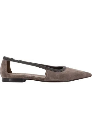 Brunello Cucinelli Mujer, Zapatos, Gris, Talla: 39 EU