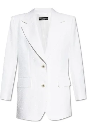 Dolce & Gabbana Mujer, Chaquetas, Blanco, Talla: S