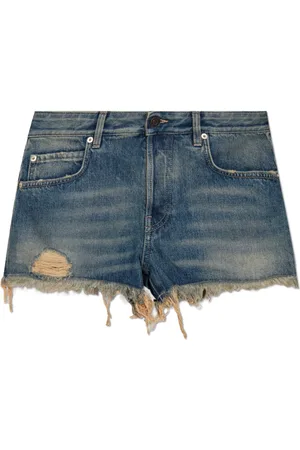Balenciaga Mujer, Pantalones cortos, Azul, Talla: W26