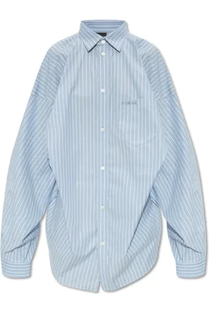 Balenciaga Mujer, Blusas y Camisas, Azul, Talla: XS