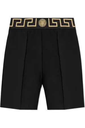 VERSACE Mujer, Pantalones cortos, Negro, Talla: S