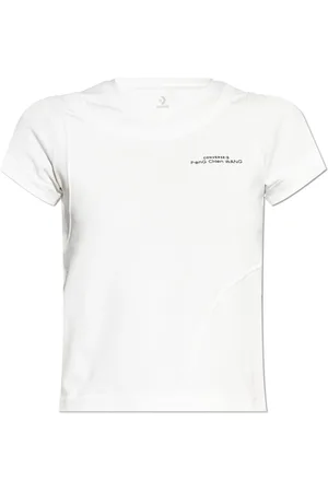 Converse Mujer, Camisetas, Blanco, Talla: M