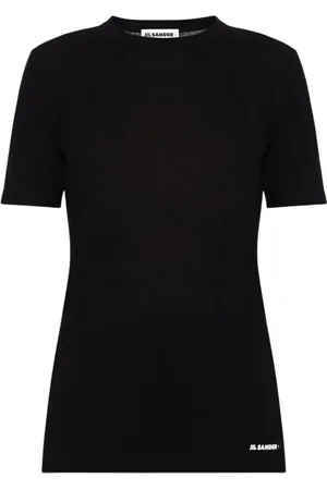 Jil Sander Mujer, Camisetas, Negro, Talla: M
