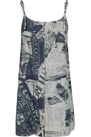 VERSACE Mujer, Vestidos, Azul, Talla: M