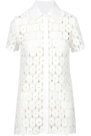 ERIKA CAVALLINI Mujer, Blusas y Camisas, Blanco, Talla: S