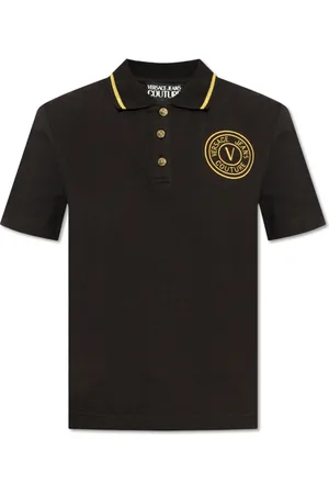 VERSACE Mujer, Camisetas, Negro, Talla: XS