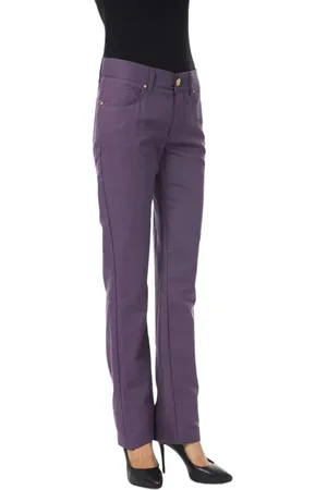 Byblos Mujer, Pantalones, Púrpura, Talla: W28