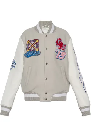 OFF-WHITE Mujer, Chaquetas, Gris, Talla: S