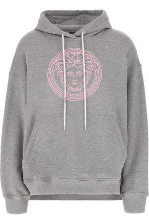 VERSACE Mujer, Sudaderas, Gris, Talla: S