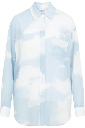 Moschino Mujer, Blusas y Camisas, Azul, Talla: S