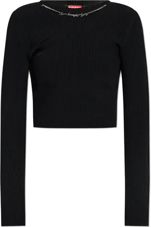 Diesel Mujer, Camisetas, Negro, Talla: M