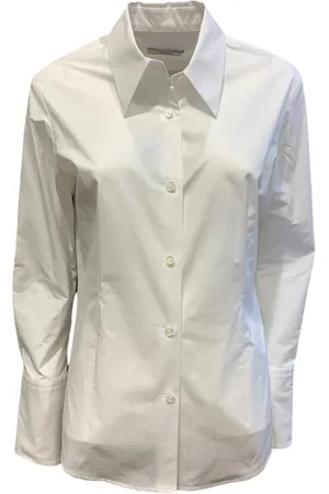 ODEEH Mujer, Blusas y Camisas, Blanco, Talla: S