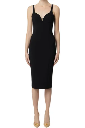 Elisabetta Franchi Mujer, Vestidos, Negro, Talla: S
