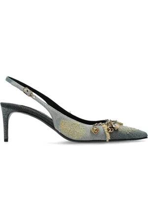 Dolce & Gabbana Mujer, Zapatos, Azul, Talla: 37 1/2 EU