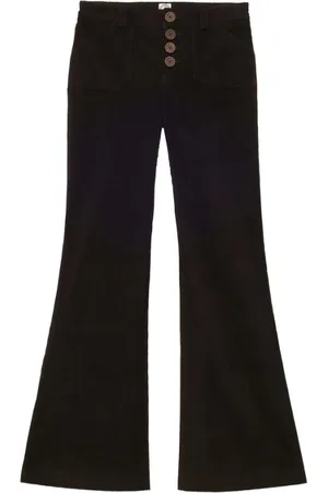 Inès de la Fressange Mujer, Pantalones, Marrón, Talla: XL