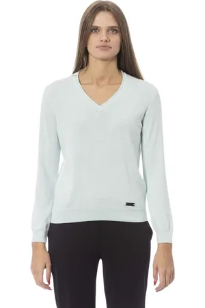 BALDININI Mujer, Jerseys, Azul, Talla: S