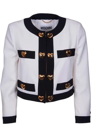 Moschino Mujer, Chaquetas, Blanco, Talla: M