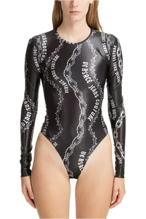 VERSACE Mujer, Camisetas, Negro, Talla: 2XS