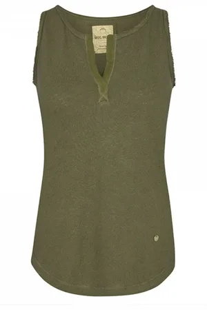 Mos Mosh Mujer, Camisetas, Verde, Talla: M