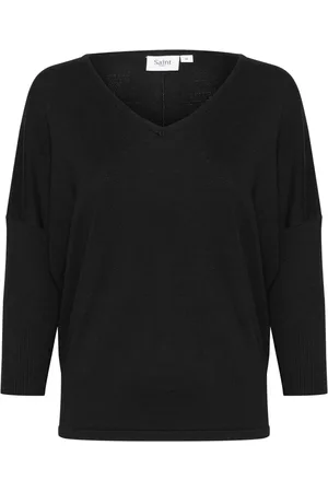 Saint Tropez Mujer, Jerseys, Negro, Talla: S
