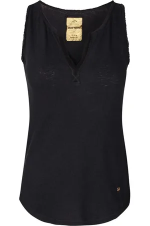 Mos Mosh Mujer, Camisetas, Negro, Talla: M