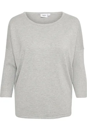 Saint Tropez Mujer, Jerseys, Gris, Talla: XL