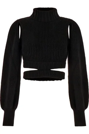 ANDREA ADAMO Mujer, Jerseys, Negro, Talla: S