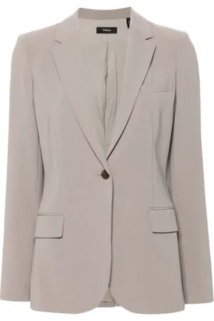 THEORY Mujer, Chaquetas, Gris, Talla: XS