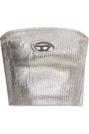 Diesel Mujer, Camisetas, Gris, Talla: M