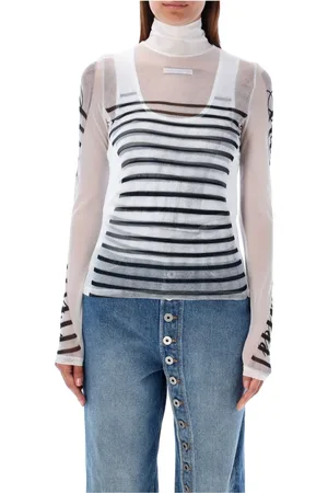 Jean Paul Gaultier Mujer, Camisetas, Blanco, Talla: S