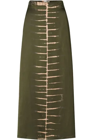 Rabens Saloner Mujer, Faldas, Verde, Talla: XL