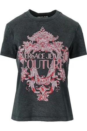VERSACE Mujer, Camisetas, Gris, Talla: XS