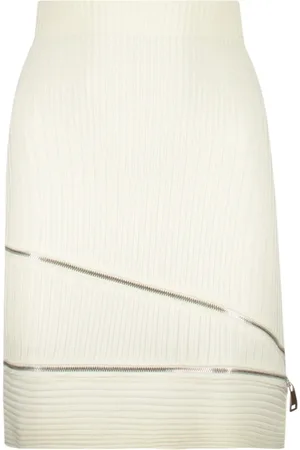 ANDREA ADAMO Mujer, Faldas, Blanco, Talla: S